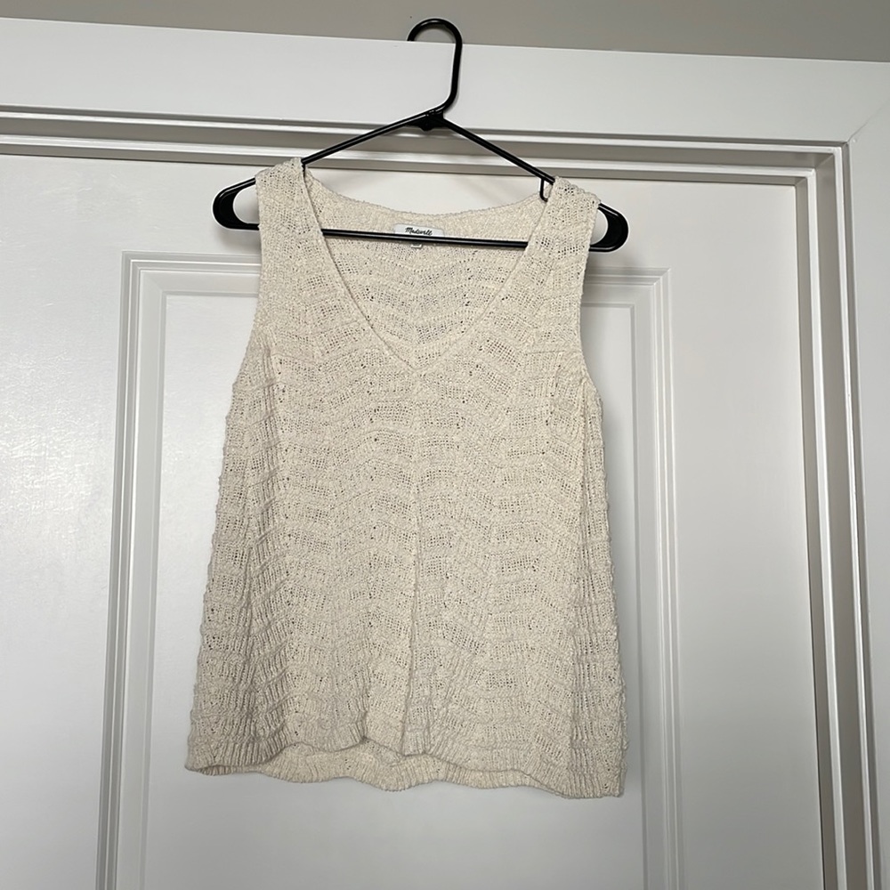 Madewell Crocheted Sweater Tank